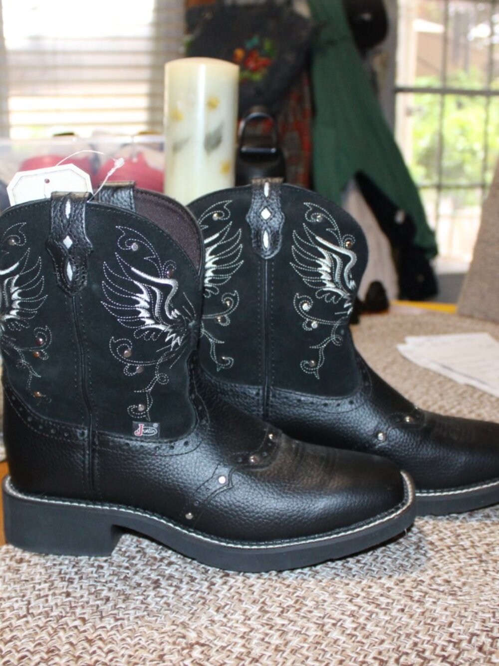 NWT Women's Andra Justin Gypse Boots women's size 10 CUTE! - Picture 12 of 14